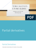 Vector Calculus Lecture Slides