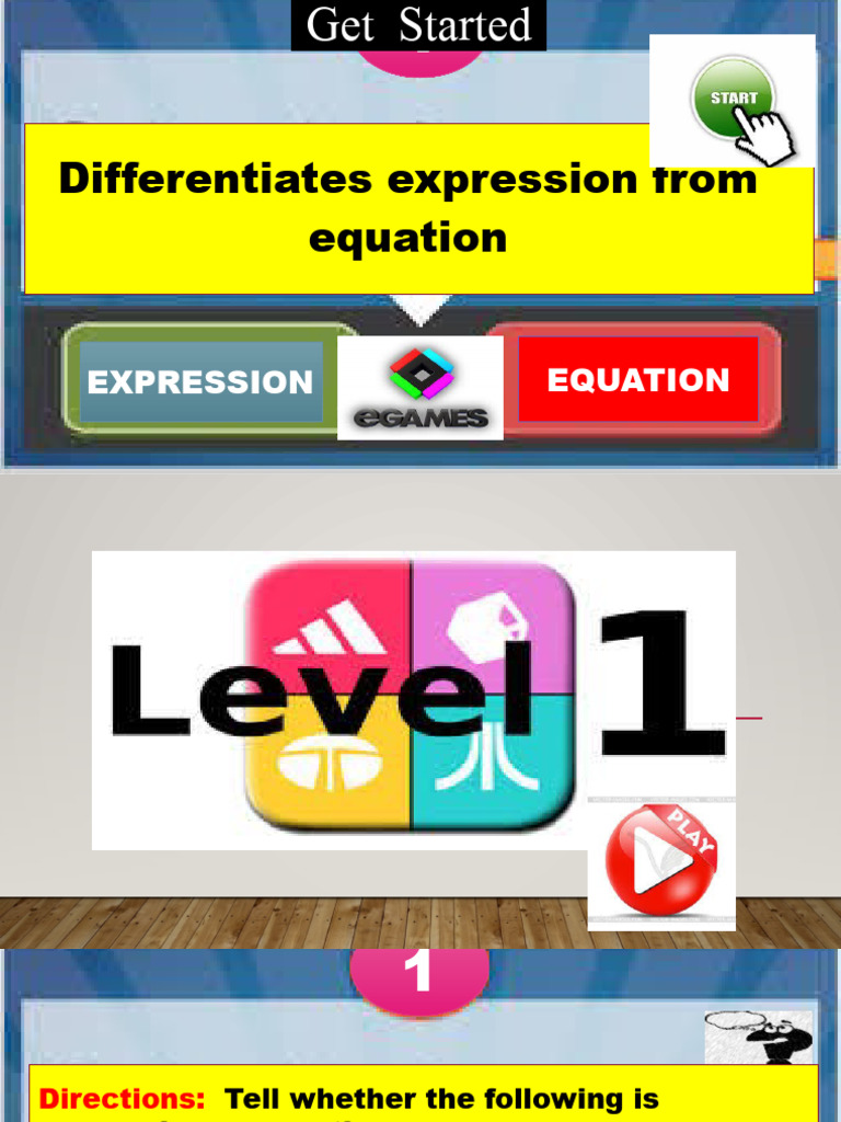 Differentiates Expression From Equation | PDF