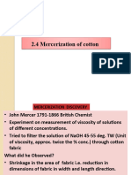 Mercerization Process