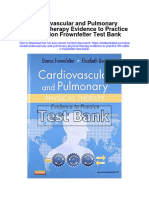 Instant Download Cardiovascular and Pulmonary Physical Therapy Evidence To Practice 5th Edition Frownfelter Test Bank PDF Full Chapter