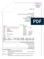 Flight Invoice 1312230112851