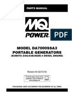 DA7000SSA3 Parts Manul Rev 0