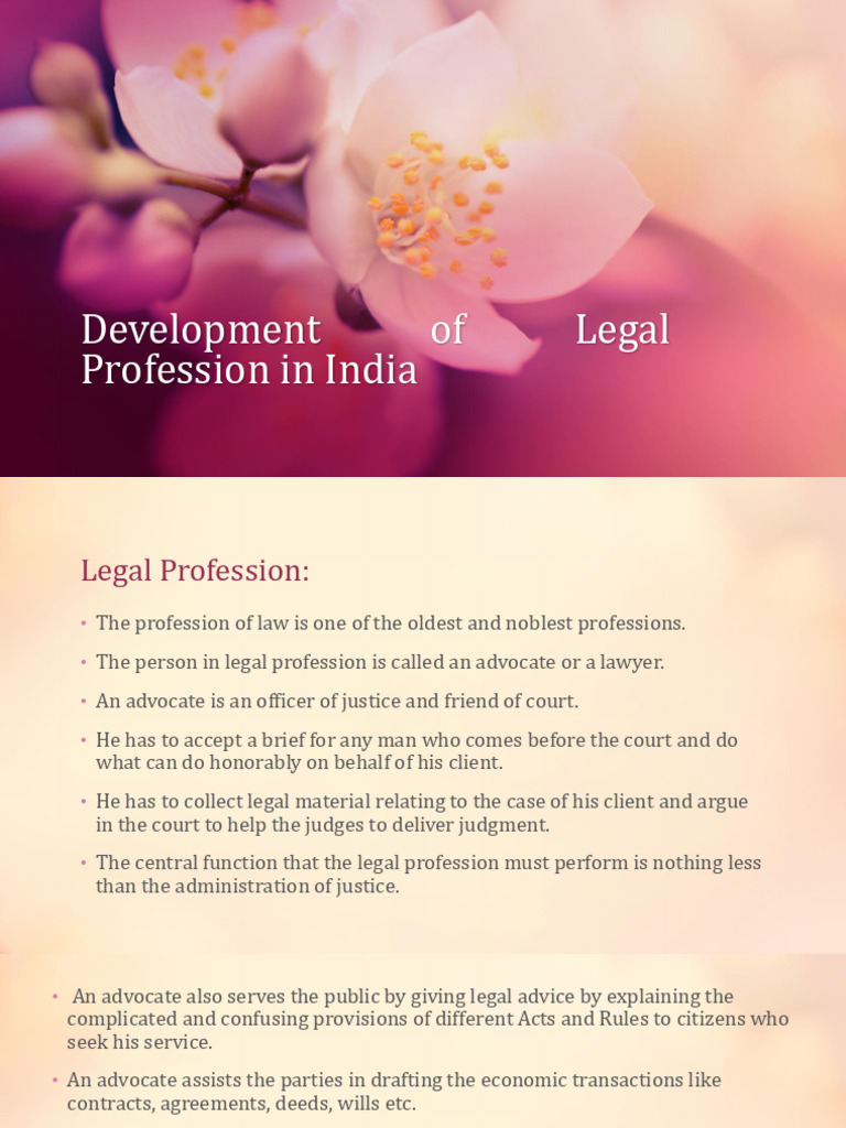 Evolution of India's Legal Profession | PDF | Lawyer | Advocate