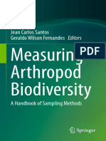 Measuring Arthropod Biodiversity: Jean Carlos Santos Geraldo Wilson Fernandes Editors