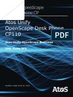 OpenScape Desk Phone CP110 HFA (OpenScape Business) User Guide