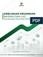 Buku Kebijakan Keuangan BAZNAS Dan LAZ Atas Perubahan Revisi PSAK 109 (2022)