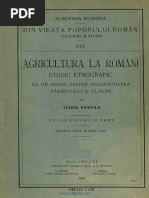 1913) Tudor Pamfile (1883-1923) - Agricultura La Români - Studiu ...