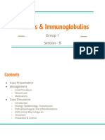 Vaccines & Immunoglobulins CT Case Reporting