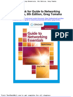 Full Download Test Bank For Guide To Networking Essentials 8th Edition Greg Tomsho PDF Full Chapter