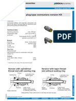 Screw in Plug Type Connectors HX HL