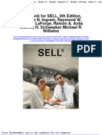 Test Bank For Sell, 6Th Edition, Thomas N. Ingram, Raymond W. (Buddy) Laforge, Ramon A. Avila Charles H. Schwepker Michael R. Williams