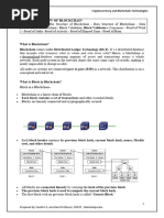 UNIT I OVERVIEW OF BLOCKCHAIN - Blockchain Notes