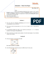 CBSE Sample Question Papers For Class 9 Maths - Mock Paper 2