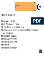 Belief in Allah Revision