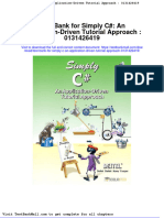 Full Download Test Bank For Simply C An Application Driven Tutorial Approach 0131426419 PDF Full Chapter