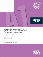 Germana - A1 - SD1 - Wortliste - Traducere