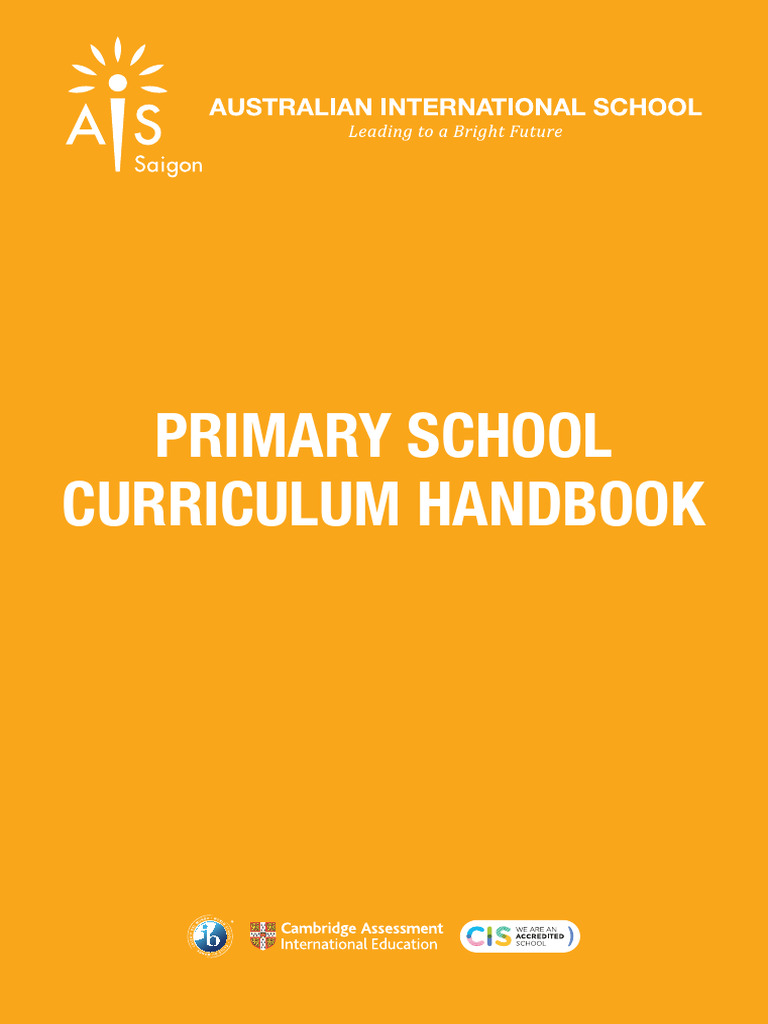 Latest Primary School Curriculum