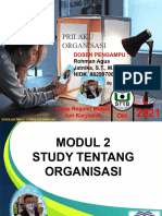 Modul 2 Study Tentang Organisasi