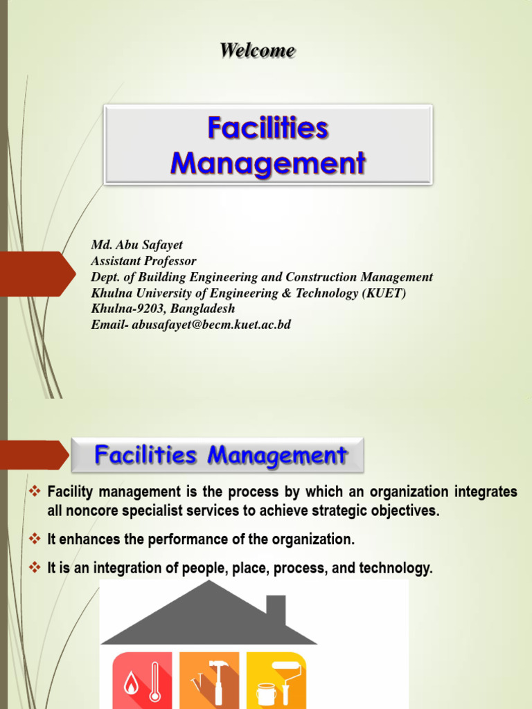 Facilities Management | Download Free PDF | Product Lifecycle | Systems ...