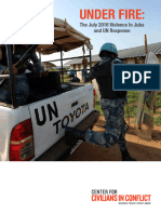 Civic Juba Violence Report October 2016