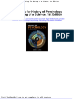Full Download Test Bank For History of Psychology The Making of A Science 1st Edition PDF Full Chapter