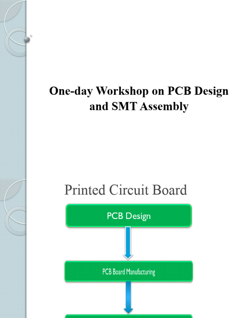 Workshop PCB Desgin 28-10-23 Final | PDF | Printed Circuit Board ...
