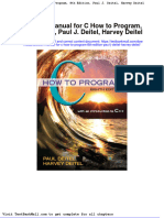 Full Download Solution Manual For C How To Program 8th Edition Paul J Deitel Harvey Deitel PDF Full Chapter