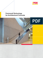 PERI Formwork Technology For Architectural Concrete
