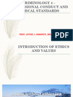 Crim 4 Professional Ethics Ethical Standards Reviewer