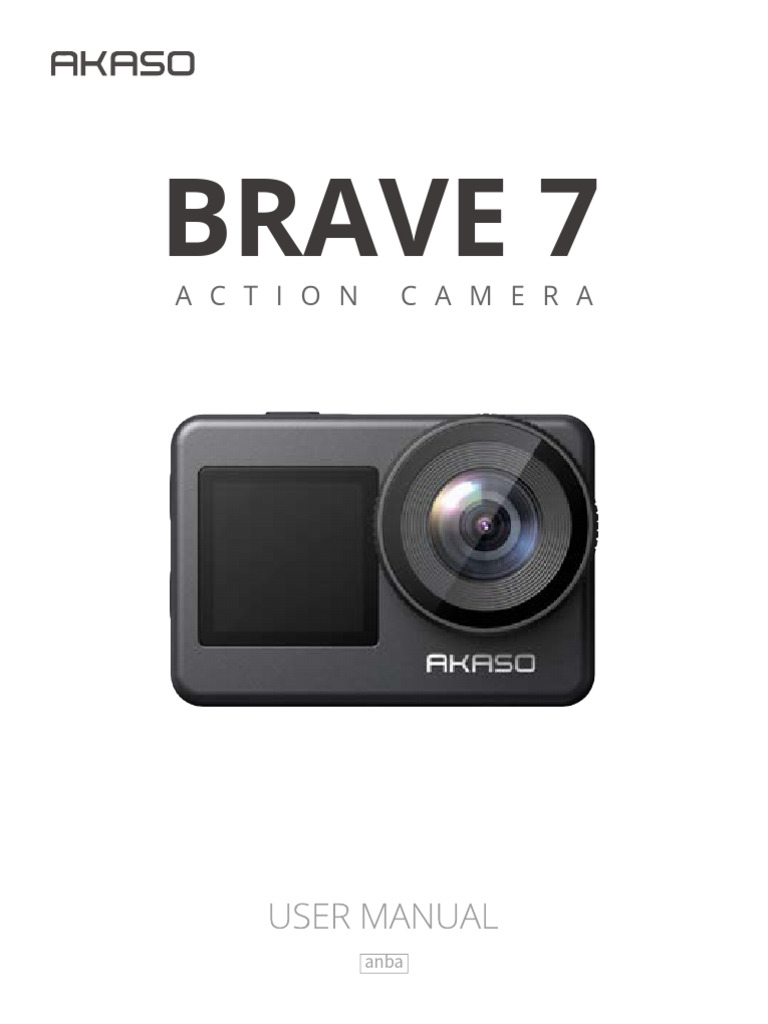Brave7(Anba) En | PDF | Camera | Image Stabilization