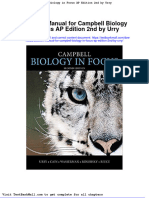 Full Download Solution Manual For Campbell Biology in Focus AP Edition 2nd by Urry PDF Full Chapter