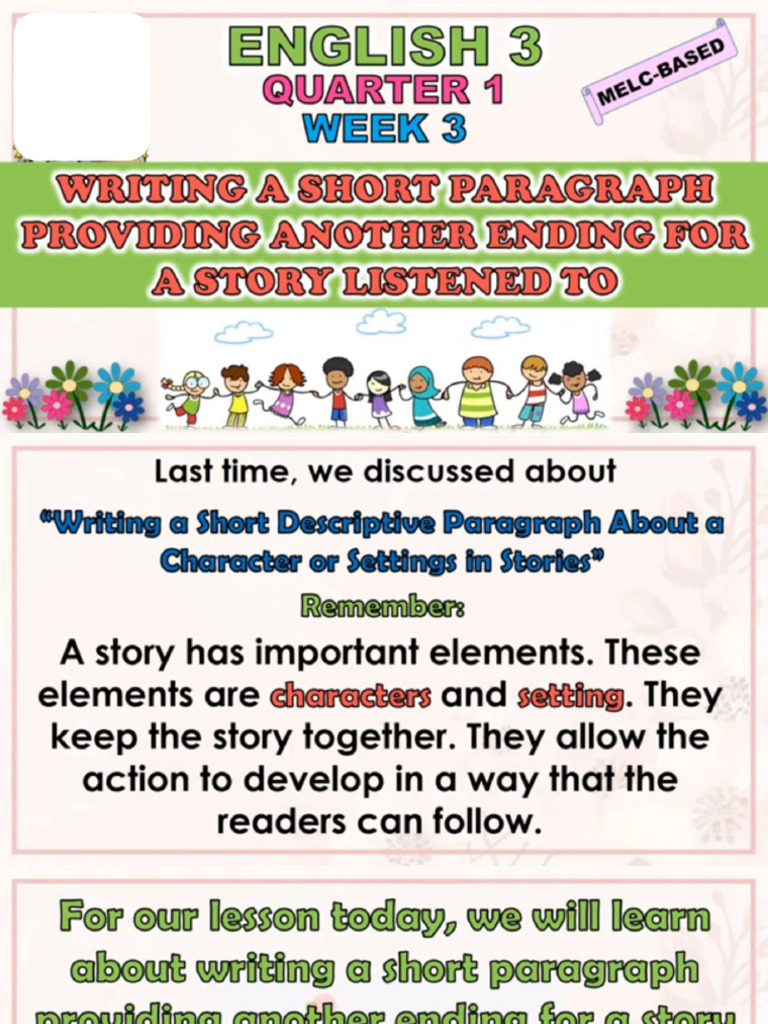 How To Write A Short Paragraph Providing Another Ending For A Story