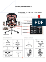 Instructiuni de Montaj Si Utilizare Ergohuman Elite - Luxury