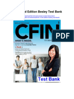 Instant Download Cfin 3 3rd Edition Besley Test Bank PDF Full Chapter