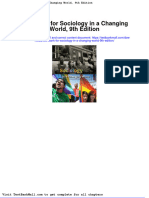 Full Download Test Bank For Sociology in A Changing World 9th Edition PDF Full Chapter