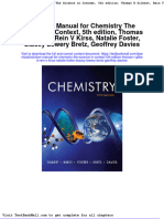 Full Download Solution Manual For Chemistry The Science in Context 5th Edition Thomas R Gilbert Rein V Kirss Natalie Foster Stacey Lowery Bretz Geoffrey Davies PDF Full Chapter