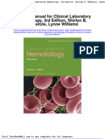 Full Download Solution Manual For Clinical Laboratory Hematology 3rd Edition Shirlyn B Mckenzie Lynne Williams PDF Full Chapter