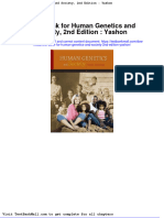 Full Download Test Bank For Human Genetics and Society 2nd Edition Yashon PDF Full Chapter