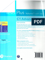 Practice Tests Plus Volume 1 With Key C1 Advanced Pearson (1)