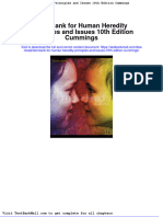 Full Download Test Bank For Human Heredity Principles and Issues 10th Edition Cummings PDF Full Chapter