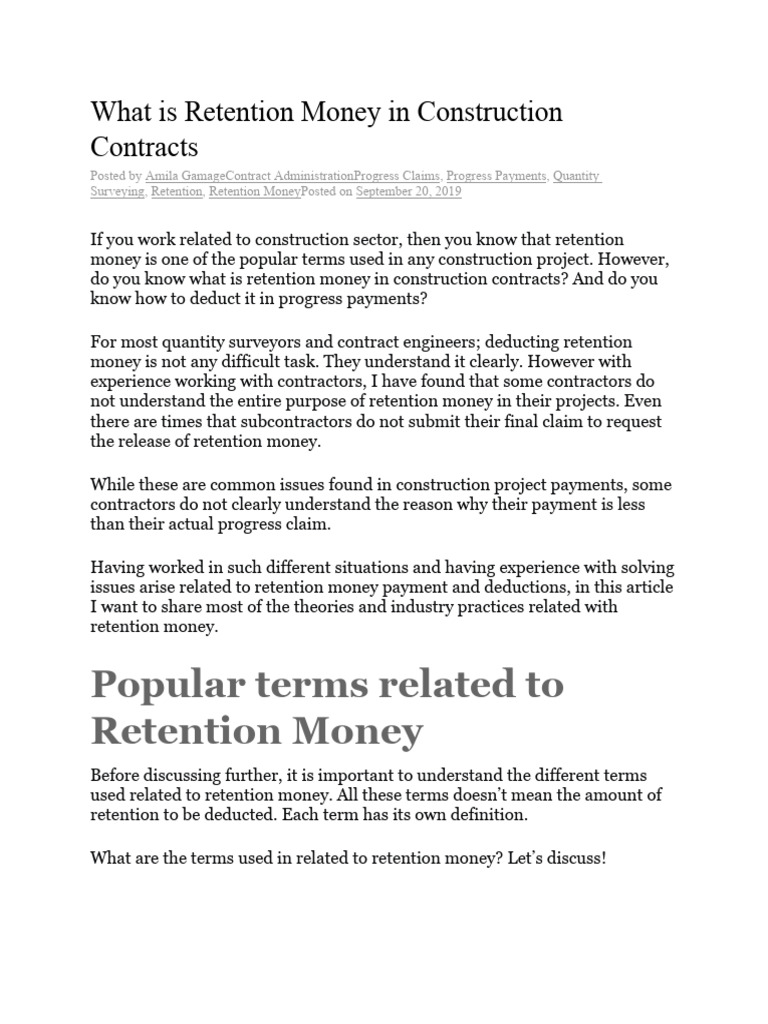 what-is-retention-money-in-construction-contracts-pdf
