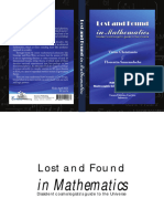 Lost and Found in Math: Version 20th May 2022
