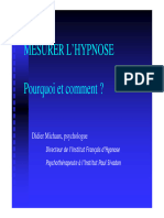 Mesure Hypnose Formes Hypnose