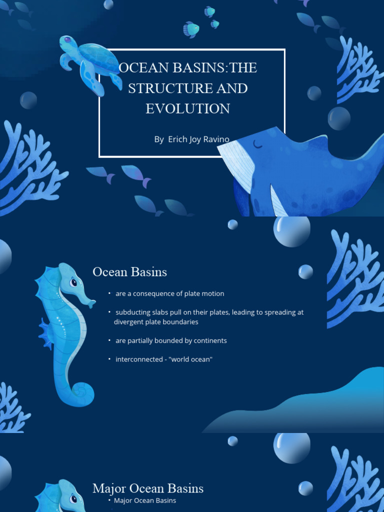 Ocean Basins Pdf Seabed Plate Tectonics