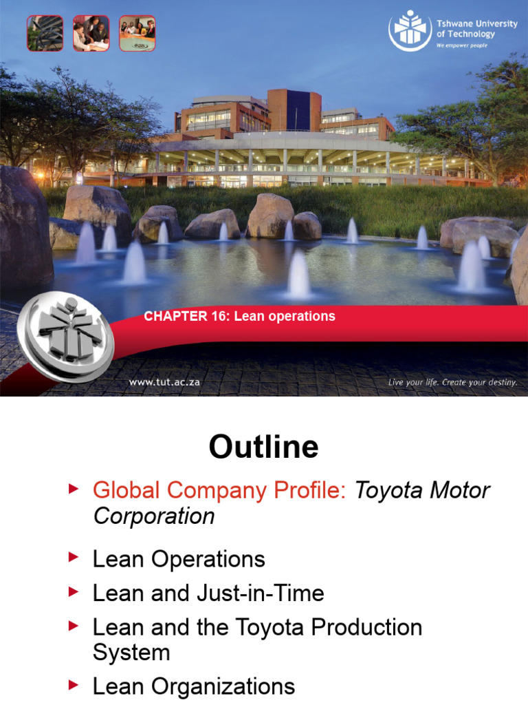 Chapter 16 - Lean Operations-3 | PDF | Lean Manufacturing | Secondary ...