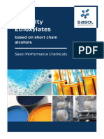 US_Surfactants Nonionic_Specialty Ethoxylates based on short chain Alcohols