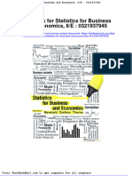 Full Download Test Bank For Statistics For Business and Economics 8 e 0321937945 PDF Full Chapter