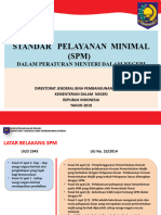 SPM Dalam Permendagri 100 Tahun 2018 (Dki)