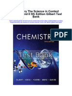 Instant Download Chemistry The Science in Context Volume I and II 5th Edition Gilbert Test Bank PDF Full Chapter