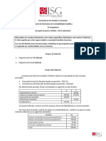 Exame de Contabilidade Analitica 2024 Exemplo